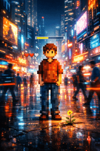 8 Bit Kid Giga Bit World
